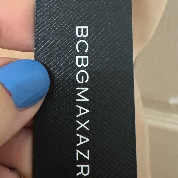 BCBGMaxazria Almond Pink Tulle Evening Gown Size 0 - Picture 7 of 8